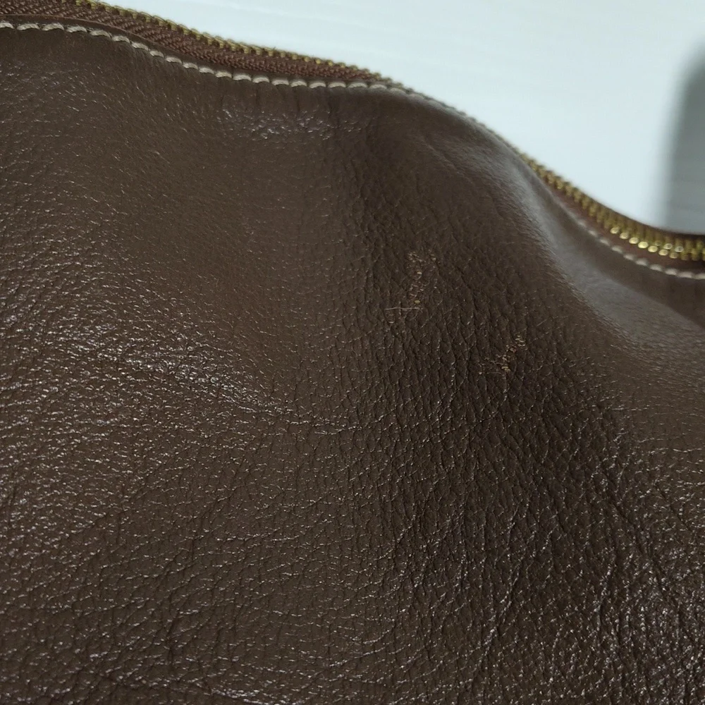 Brown Dooney and Bourke Dillen Pocket Sac Brown Leather Bag - Picture 7 of 15